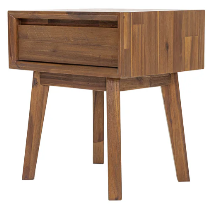 GIA WARM PEACAN NIGHTSTAND