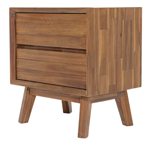 GIA WARM PEACAN NIGHTSTAND