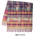 DISTRESSED HOUNDSTOOTH THROW - 789902