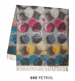 WATERDOTS THROW -789917