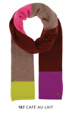 CASHMERE BLEND MULTI STRIPE WRAP -684029