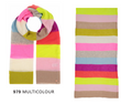OVERSIZE MULTI KNIT STRIPE - 684070