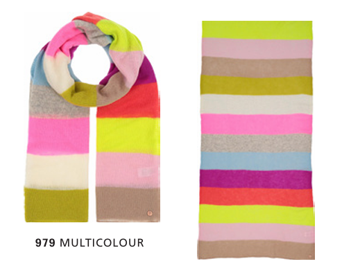 OVERSIZE MULTI KNIT STRIPE - 684070