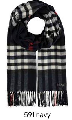 PLAID CASHMINK OVERSIZE- 625030