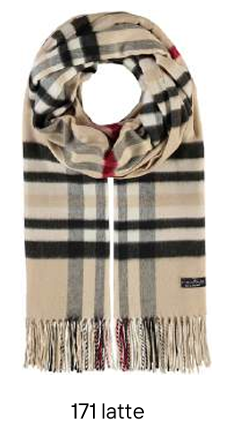 PLAID CASHMINK OVERSIZE- 625030