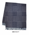 WOOL HOUNDSTOOTH THROW-389930
