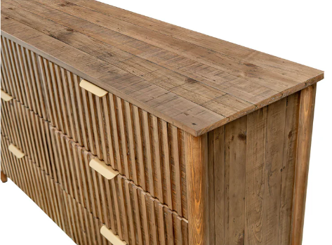 BRITANICA 6 DRAWER DRESSER