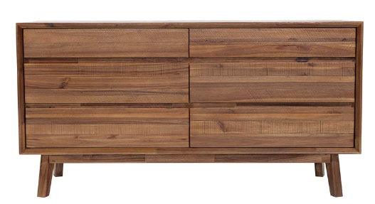 GIA WARM PECAN DRESSER