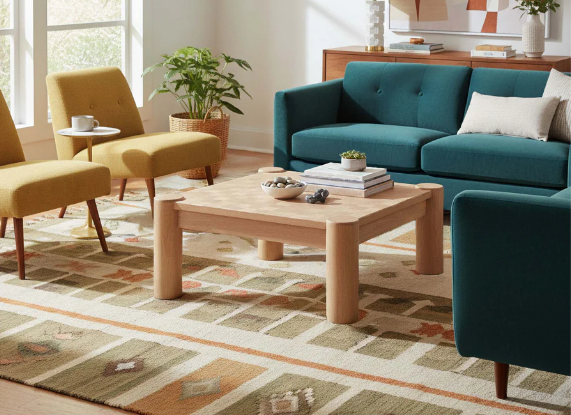 CHECKERBOARD COFFEE TABLE