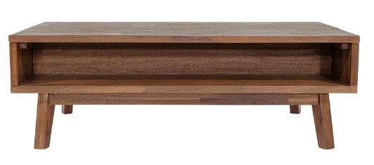 GIA WARM PEACAN LIFT TOP COFFEE TABLE