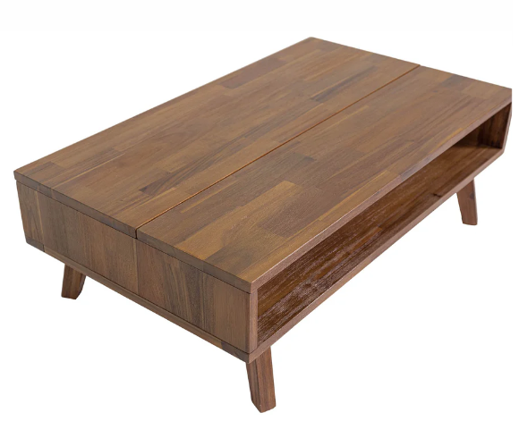 GIA WARM PEACAN LIFT TOP COFFEE TABLE