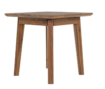 GIA WARM PECAN SIDE TABLE