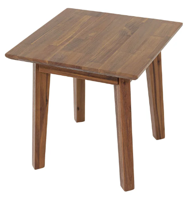 GIA WARM PECAN SIDE TABLE