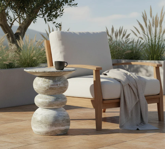 TEMPLE SIDE TABLE