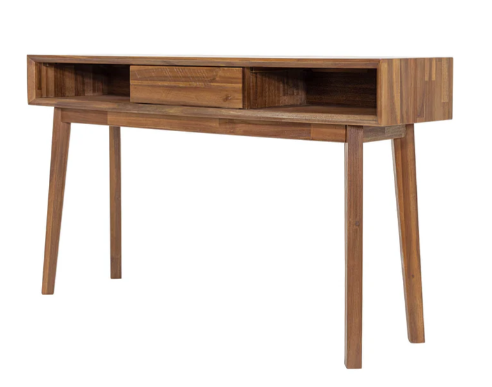 GIA WARM PECAN CONSOLE TABLE