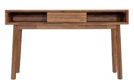 GIA WARM PECAN CONSOLE TABLE