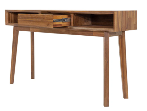 GIA WARM PECAN CONSOLE TABLE