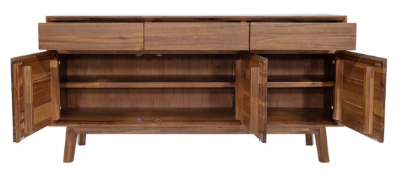 GIA WARM PECAN SIDEBOARD