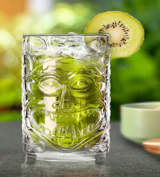 TIKI CRYSTAL GLASS