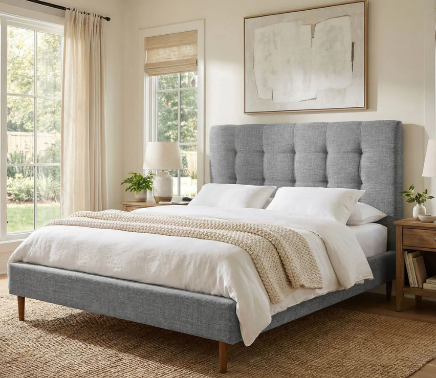AUDREY UPHOLSTERED BED