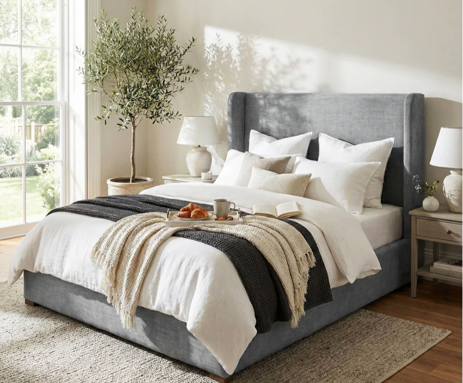 DARCY UPHOLSTERED BED