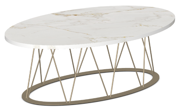 CALYPSO OVAL COFFEE TABLE