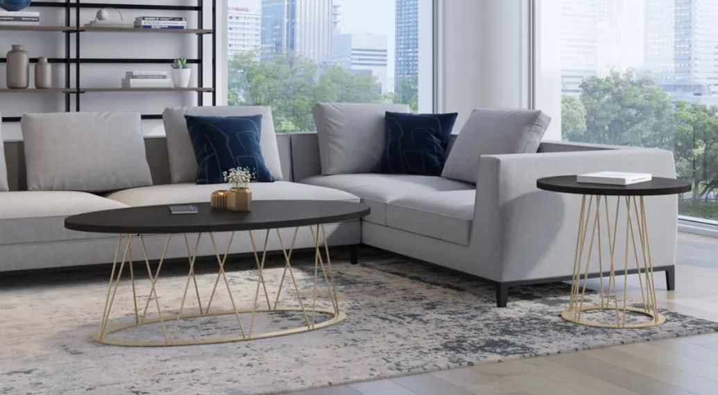 CALYPSO OVAL COFFEE TABLE