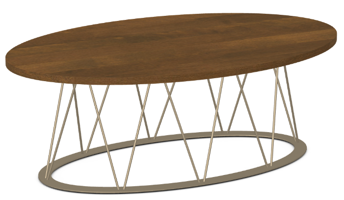 CALYPSO OVAL COFFEE TABLE