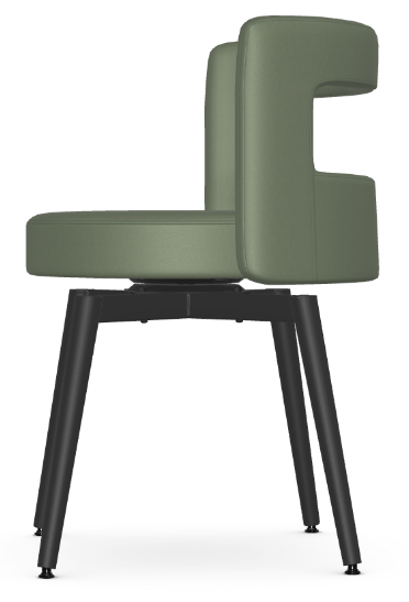 CURTIS SWIVEL DINING CHAIR
