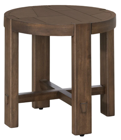 ABSTRACT SIDE TABLE