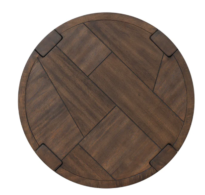 ABSTRACT SIDE TABLE