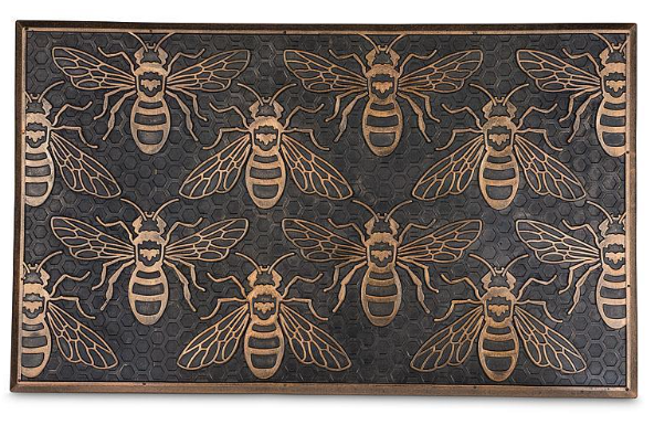 BEE GRID DOORMAT