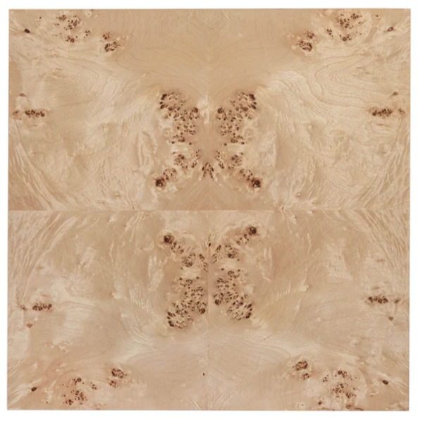 MAPPA LIGHT BURL SIDE TABLE