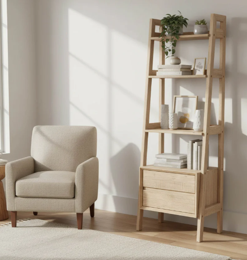 GIA DRIFTWOOD MODULAR BOOKCASE