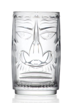 TIKI CRYSTAL GLASS