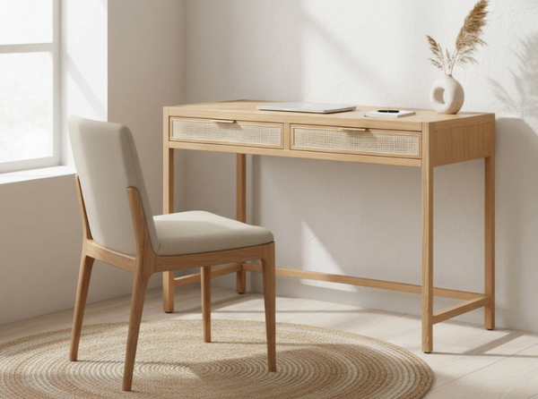 RATTAN DESK