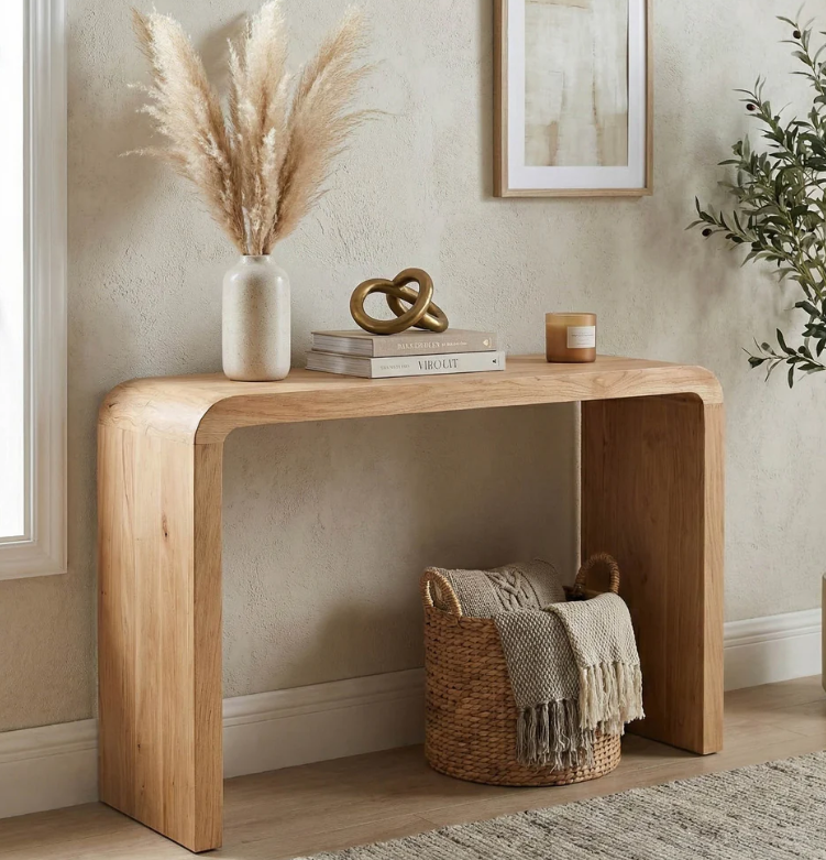 FORM CURVE CONSOLE TABLE