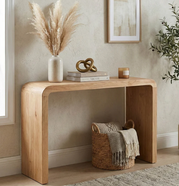 FORM CURVE CONSOLE TABLE