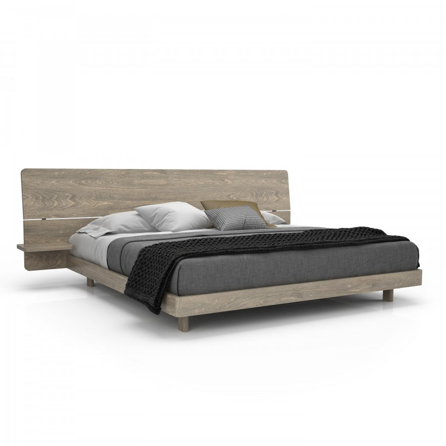 ALMA BED WITH BUILT IN NIGHT STANDS