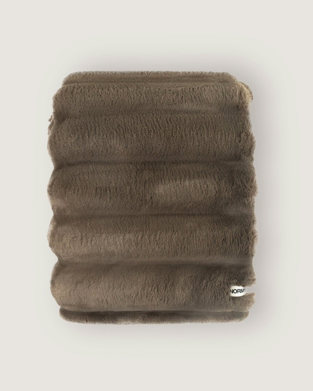 NORMY FAUX FUR THROW BLANKET