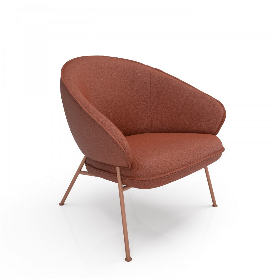 WOLFGANG METAL FRAME ACCENT CHAIR