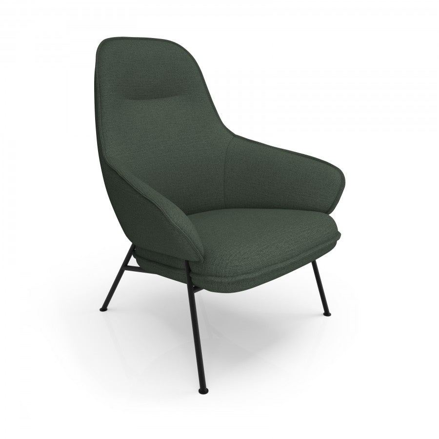 WOLFGANG METAL FRAME ACCENT CHAIR