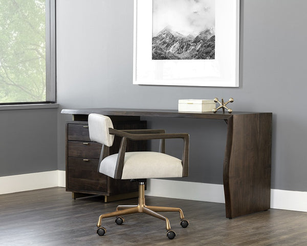 LEWIS LIVE EDGE DESK