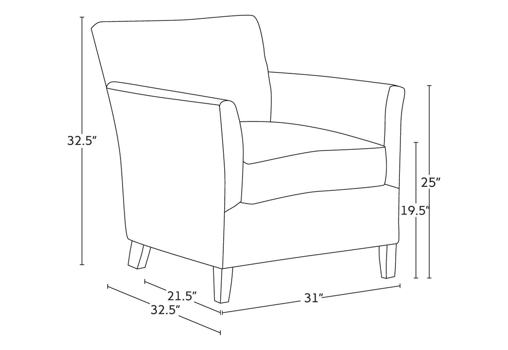 CLARISSA ACCENT CHAIR