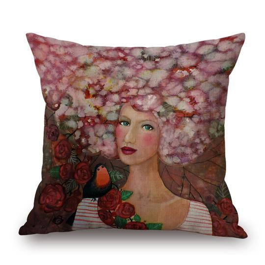 HEAD IN THE FLOWERS