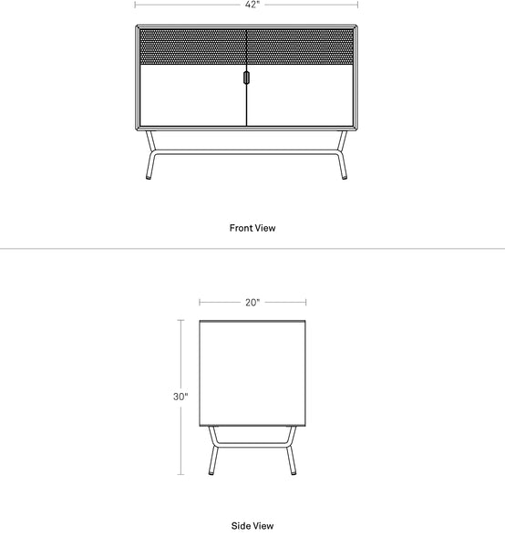 DANG  42" MEDIA STAND