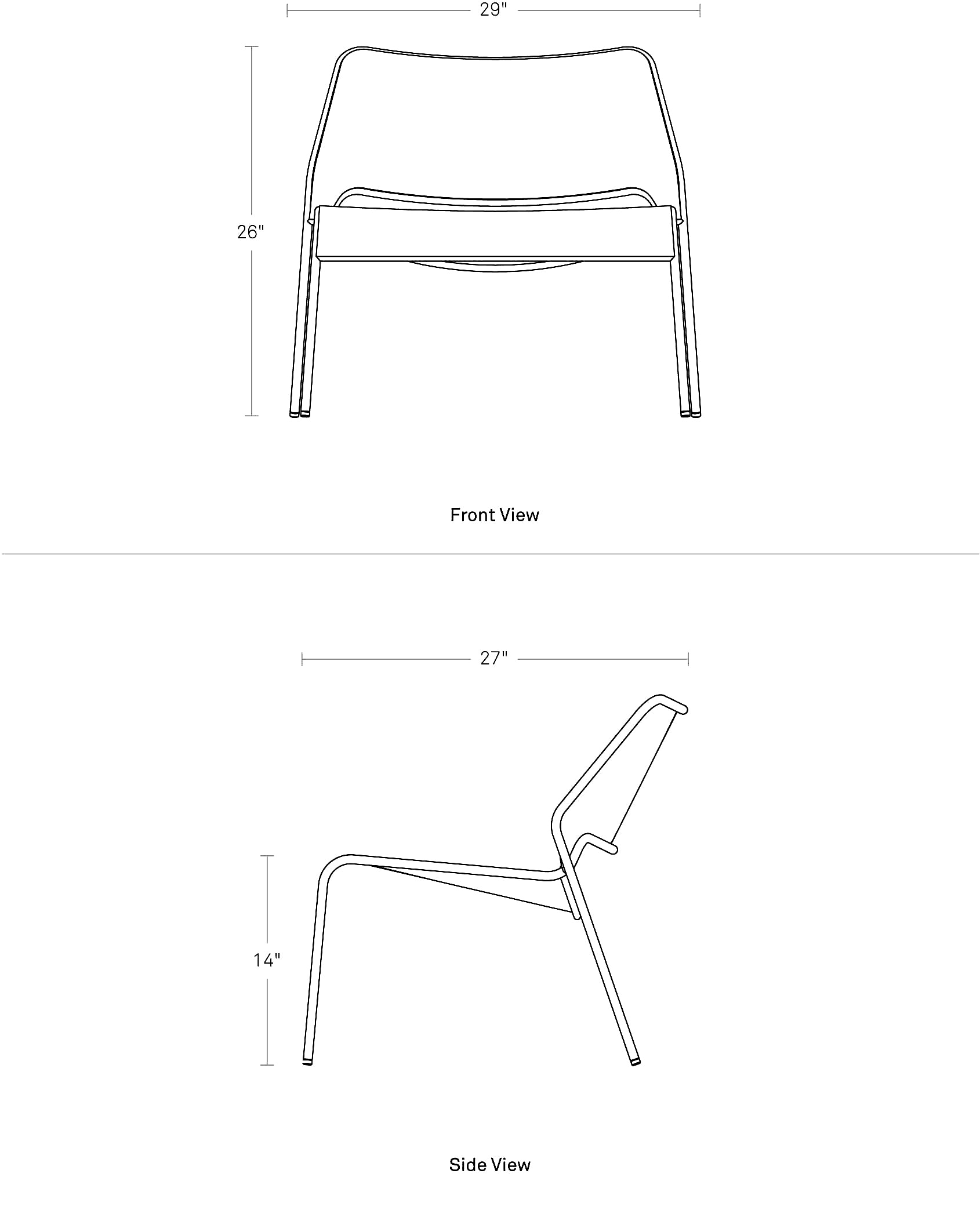 HOT MESH LOUNGE CHAIR
