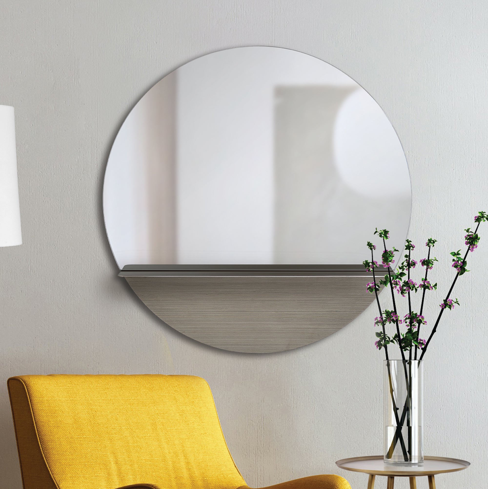 BRUNSWICK SHELF MIRROR