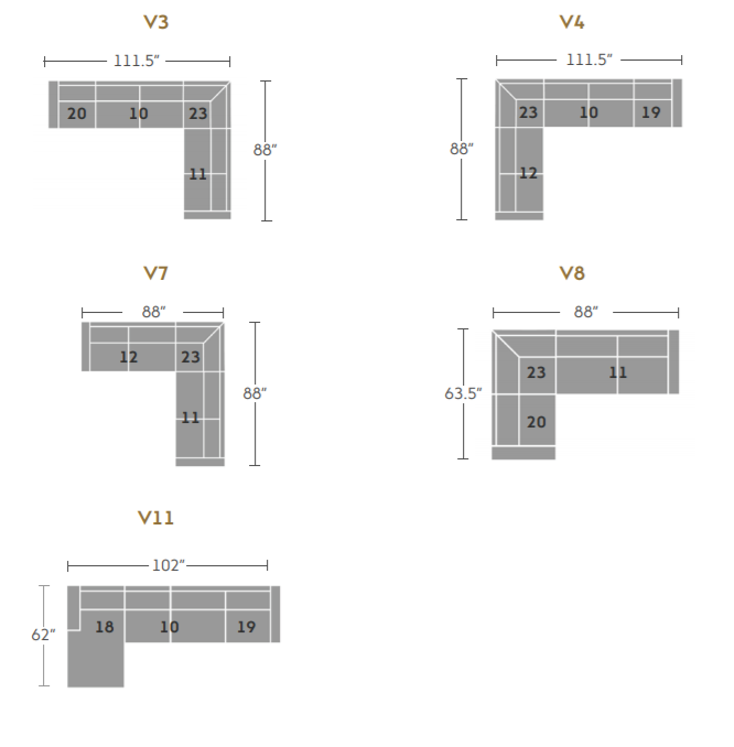 CHELSEA CONDO SECTIONAL
