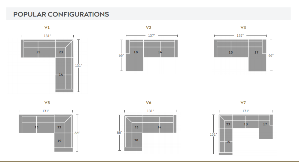 ROCKERFELER SECTIONAL